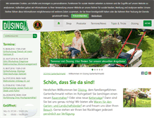 Tablet Screenshot of duesing-ggg.de